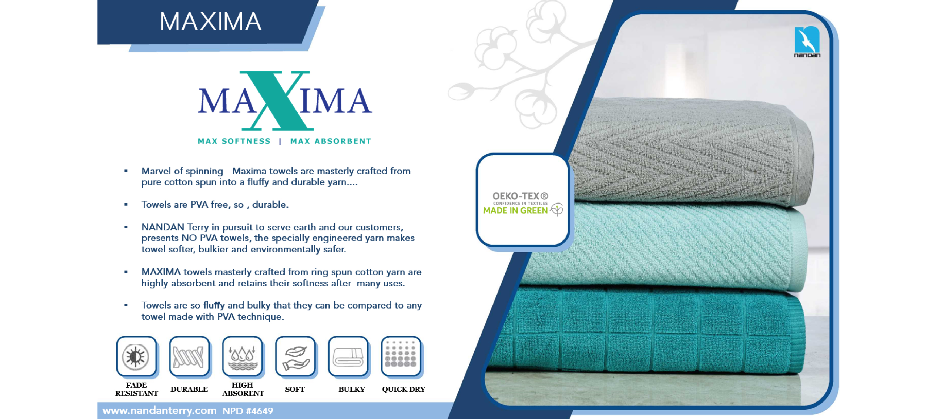 Beach Terry Towel Manufacturer & Exporter