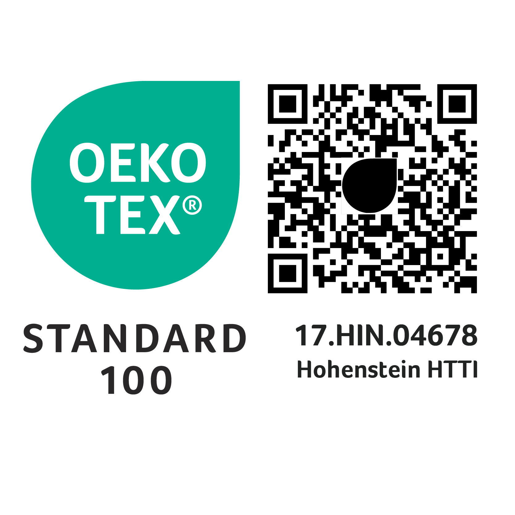 Nandan Terry OEKO Tex certification