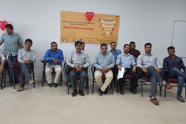 Blood Donation Camp at Nandan Terry